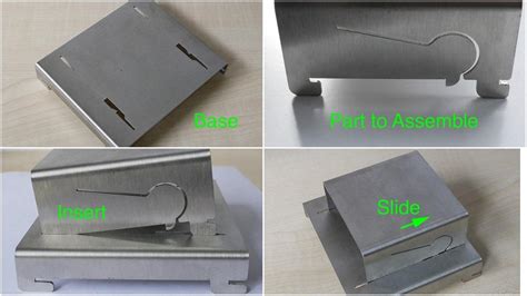 sheet metal joining without fasteners|alternatives to sheet metal.